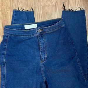 Topshop high waisted Joni skinny jeans size 28